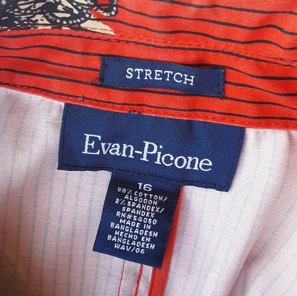 Evan-Picone Stretch Size 16 Womens Button Up Jckt - Picture 6 of 6